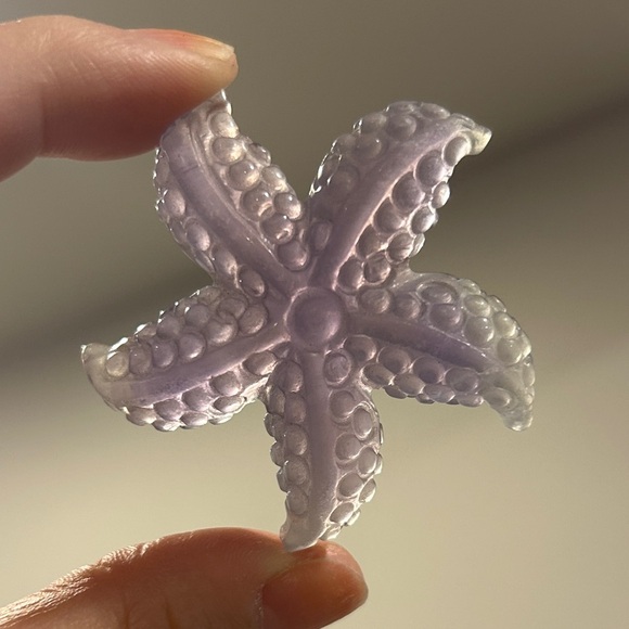 Other - Lavender Fluroite Starfish Crystal Figurine